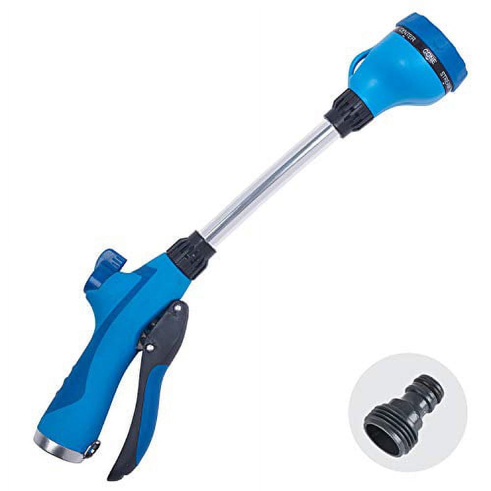 Sprout 65105-AMZ 8-Pattern 15" Watering Wand and QuickConnect Product Adapter , Blueberry Blue