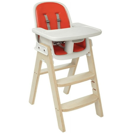 Sprout High Chair - Orange / Birch
