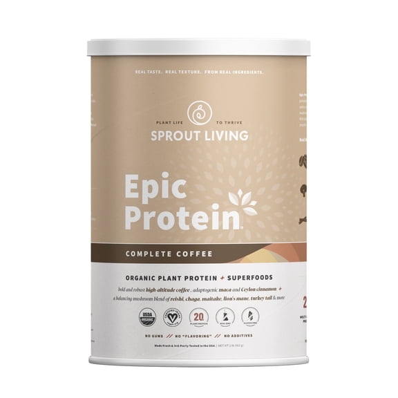 Sprout Living Epic Protein : Complete Coffee - 2 lb