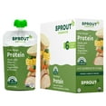 thumbnail image 1 of Sprout Organics Stage 3 Baby Food, Organic Creamy Vegetables & Chicken, 4 oz Pouches (6 Pack), 1 of 8