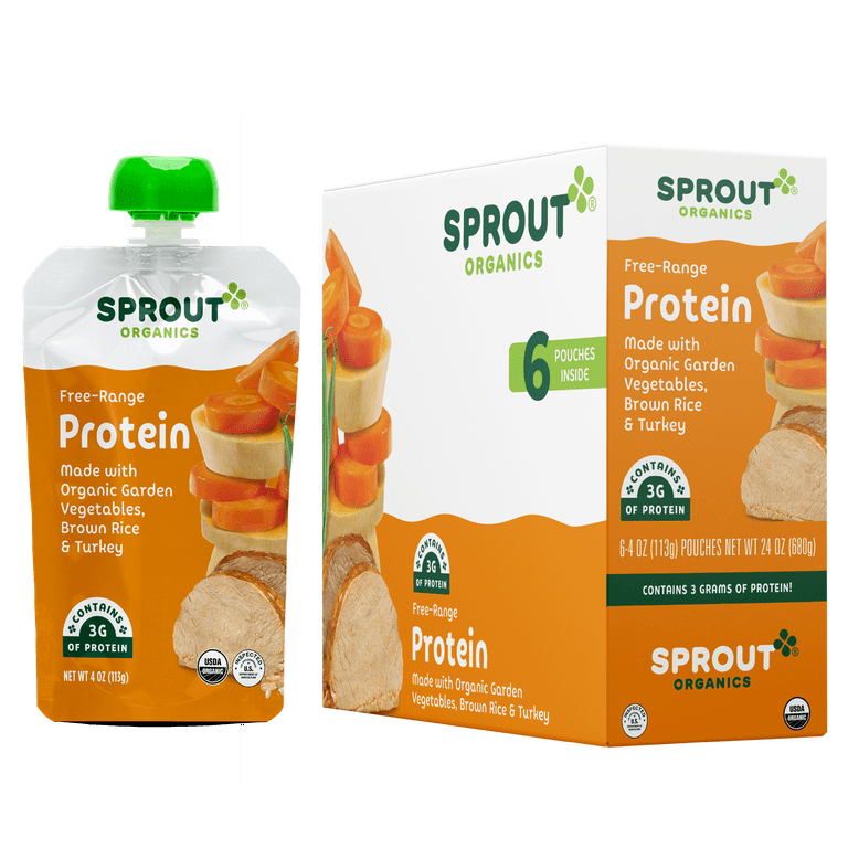 Organic baby food vegetables sales