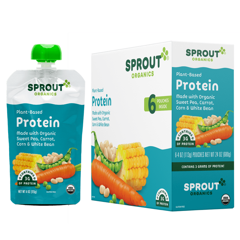 Sprout organic stage 3 baby food pouches sales