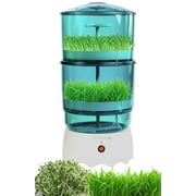 SproutStacker 2 Level Automatic Sprouter Machine by Bright Kitchen Automated Heated Seed Growing Sprouting Machine