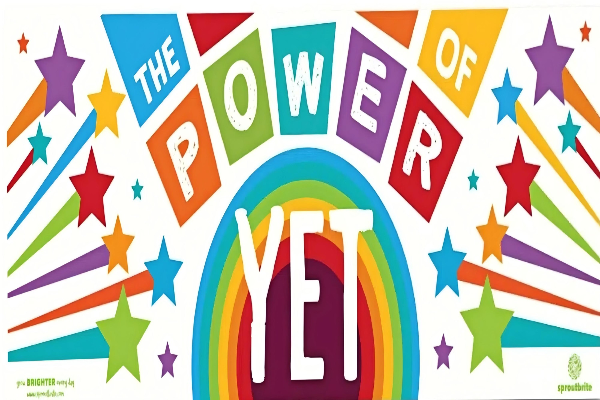 Sproutbrite Growth Mindset Classroom Decorations - Banner Posters for ...