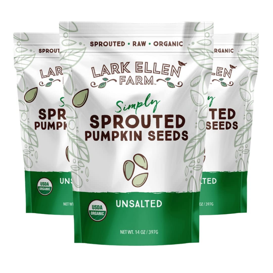 Sprouted Organic Pumpkin Seeds, Unsalted Pumpkin Seeds Organic, Pepitas
