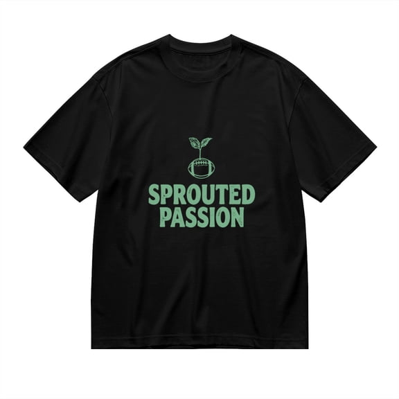 Sprouted Passion, Football Print 12, T Shirt for Men, Vintage Graphic Tees Men, 23807196,3XL