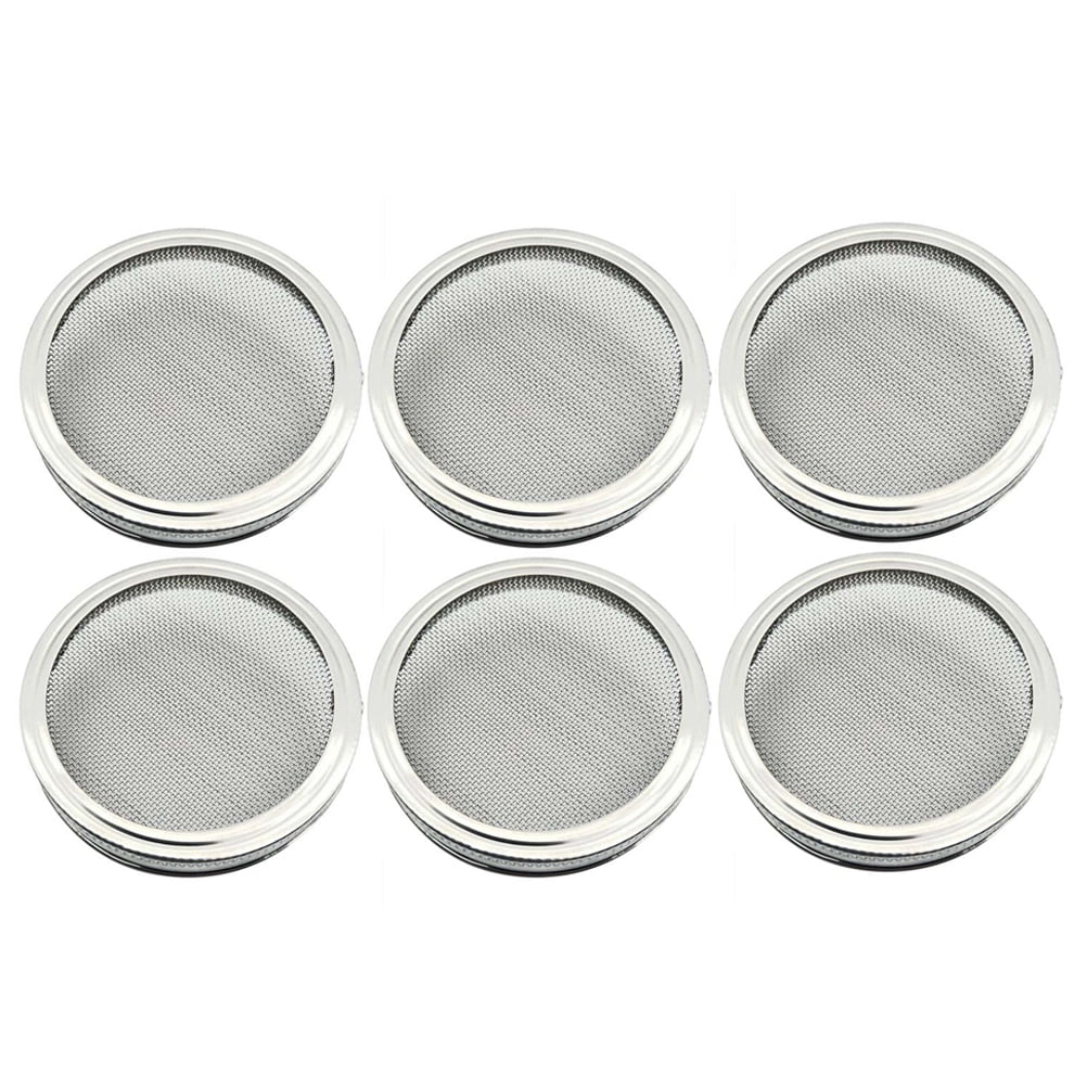 Sprouter Lids Fine Mesh Sieve Screening Sprouting Jar Stainless Steel