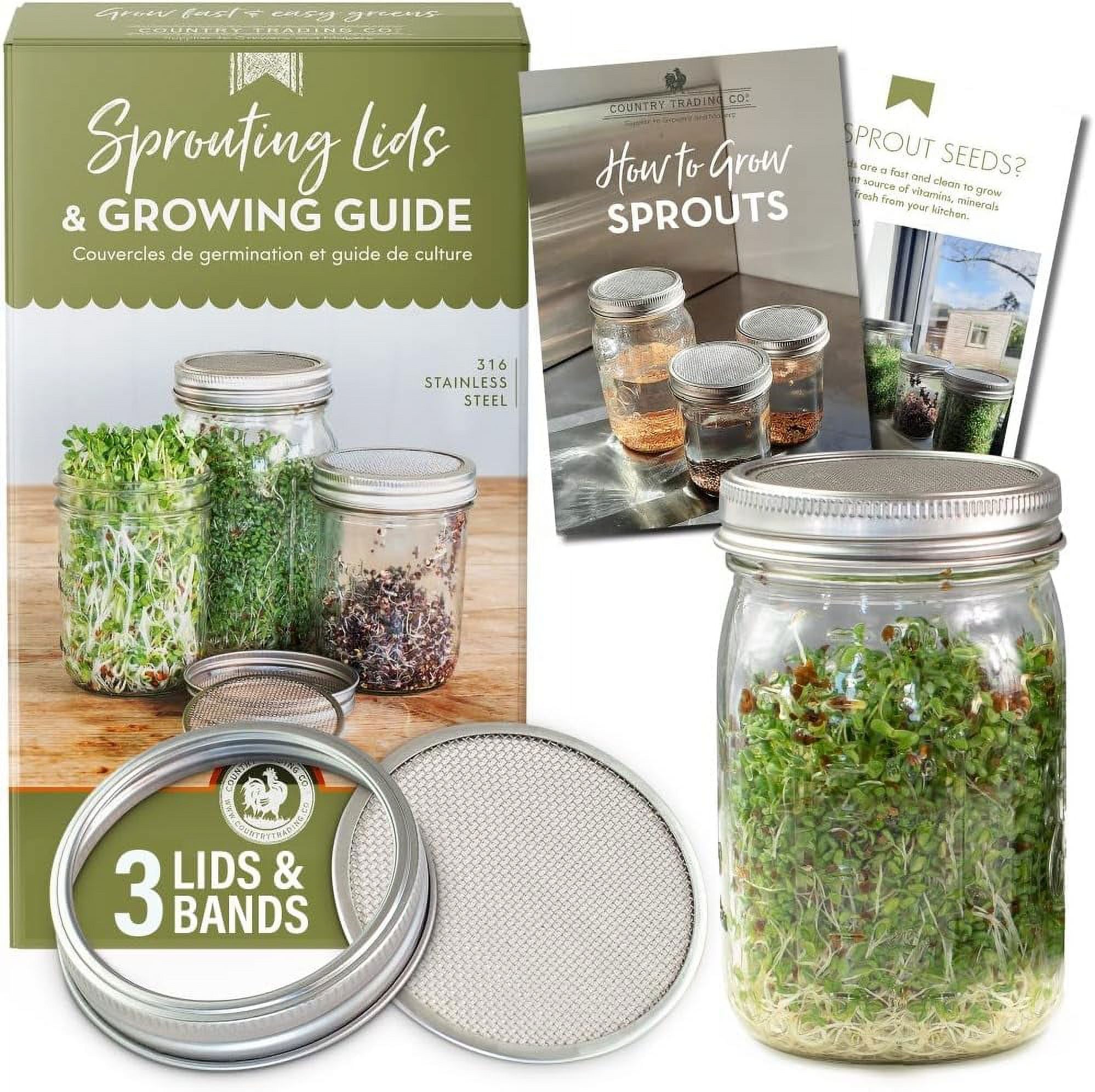 Hydroponic Organic Wheatgrass Growing Kit + Tornado (AKA Back to