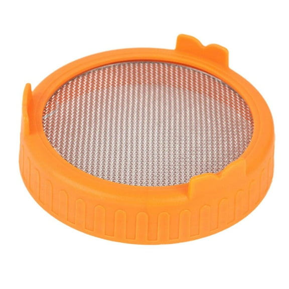 2pcs Plastic Sprouting Lid Mesh Sprout Cover Seed Crop Germination Vegetable Lid Jar For Mason Sealing Plastic plastic lid,sprout jar lids alfalfa growing plastic kit strainer kit maker,sprout G1P2
