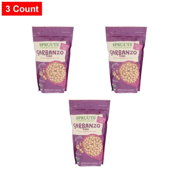 Sprouts Dry Garbanzo Beans - 16 oz - 3 Count