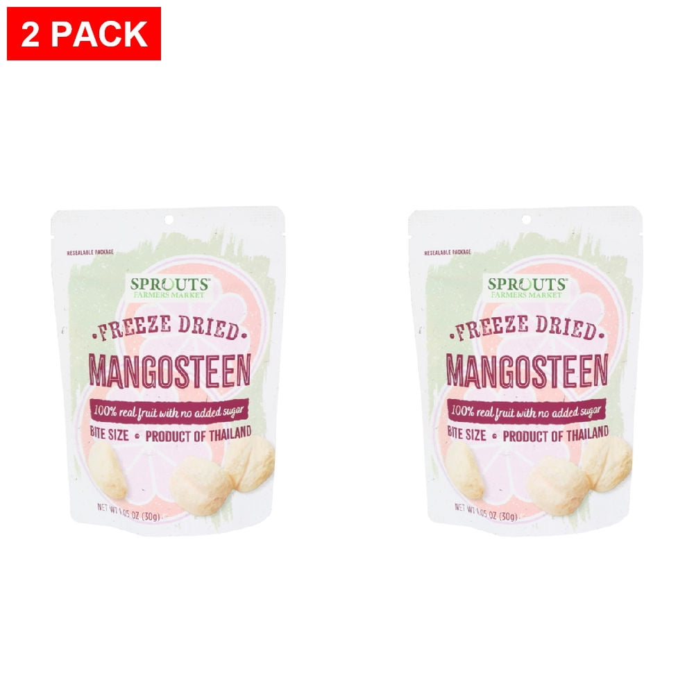Sprouts Freeze Dried Mangosteen 1.05 oz (Pack of 2)