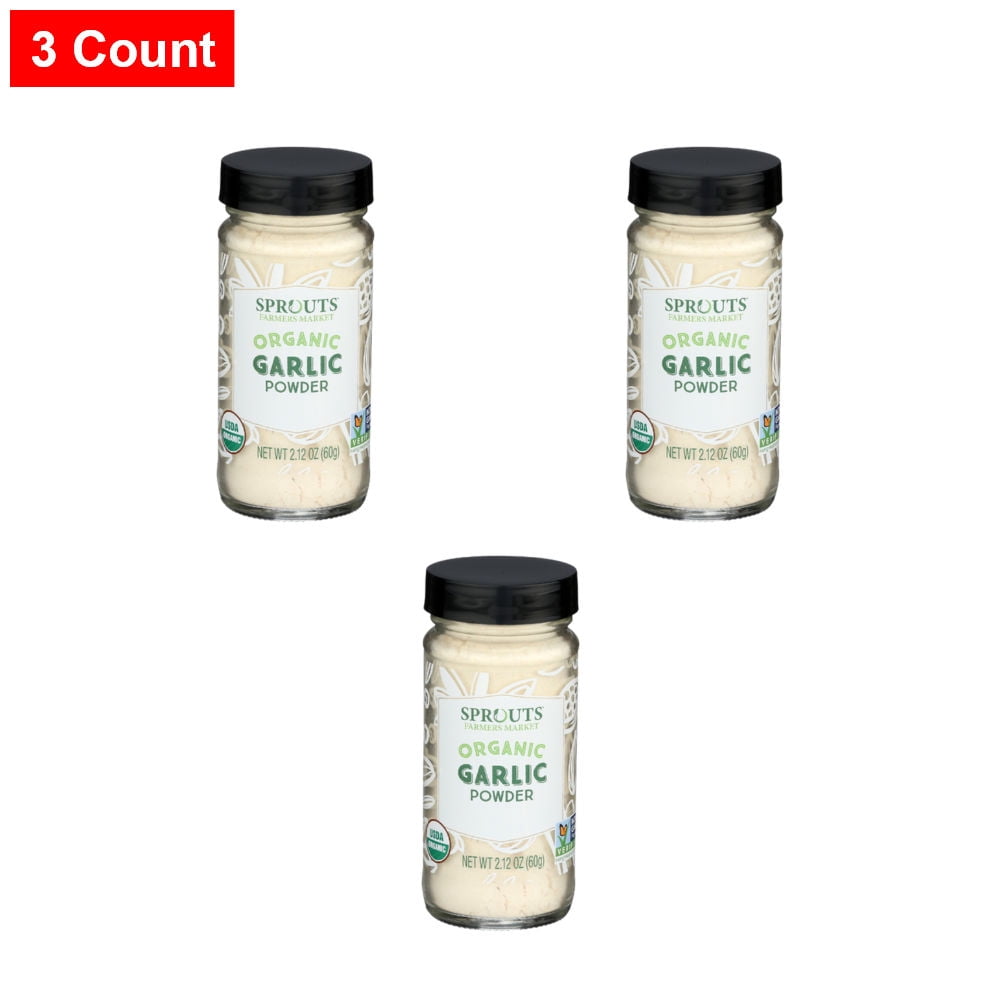 Sprouts Garlic Powder - 2.12 oz - 3 Count