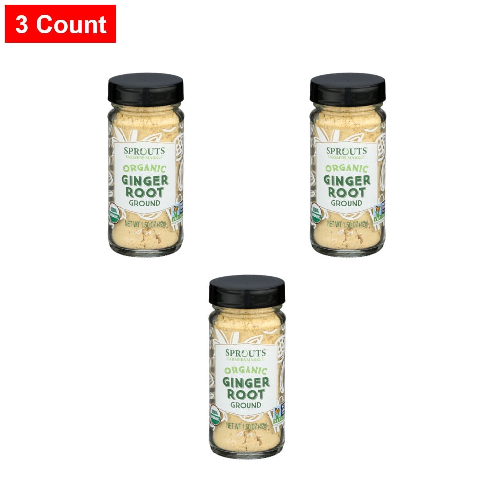 Sprouts Ginger Root Ground Spice - 1.5 oz - 3 Count