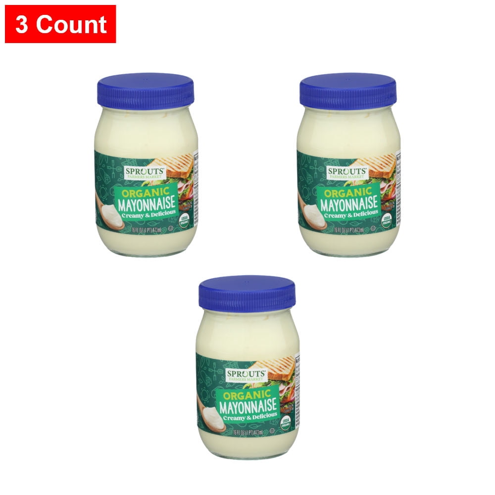 Sprouts Mayonnaise - 16 fl oz - 3 Count