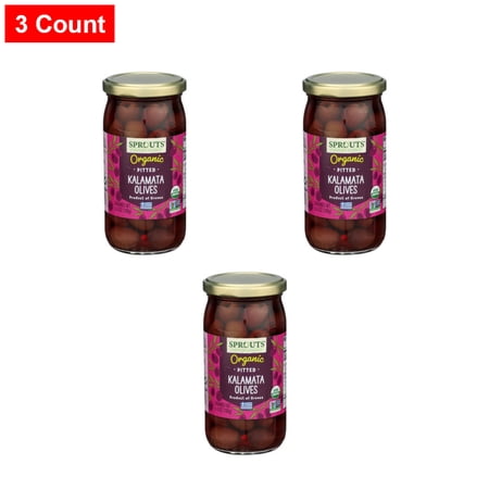 Sprouts Pitted Kalamata Olives - 6.3 oz - 3 Count