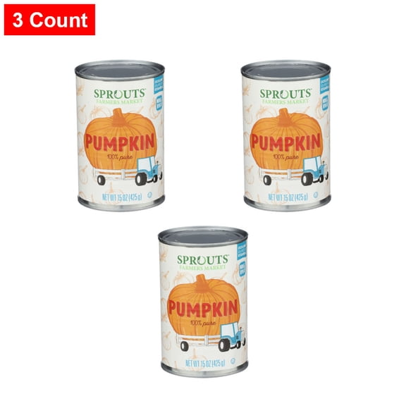 Sprouts Pumpkin - 15 oz - 3 Count