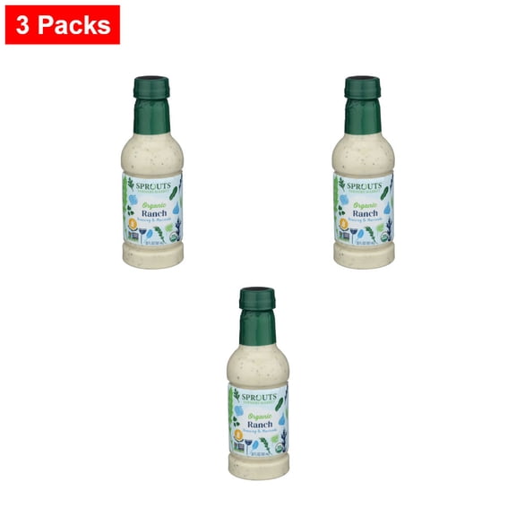 Sprouts Ranch Dressing - 20 fl oz - 3 Packs