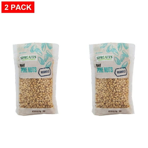 Sprouts Raw Pine Nut Kernels 6 oz (Pack of 2)