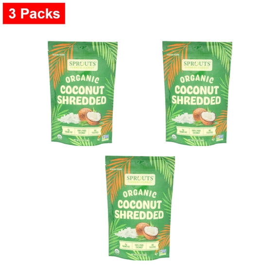 Sprouts Shredded Coconut - 8.8 oz - 3 Packs