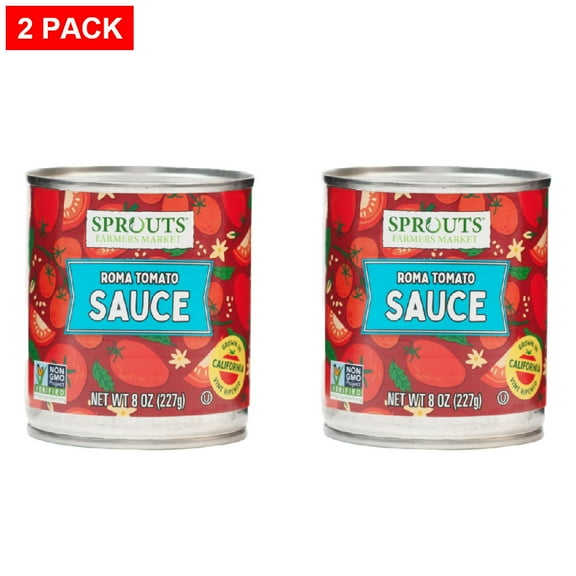 Sprouts Tomato Sauce 8 oz (Pack of 2)