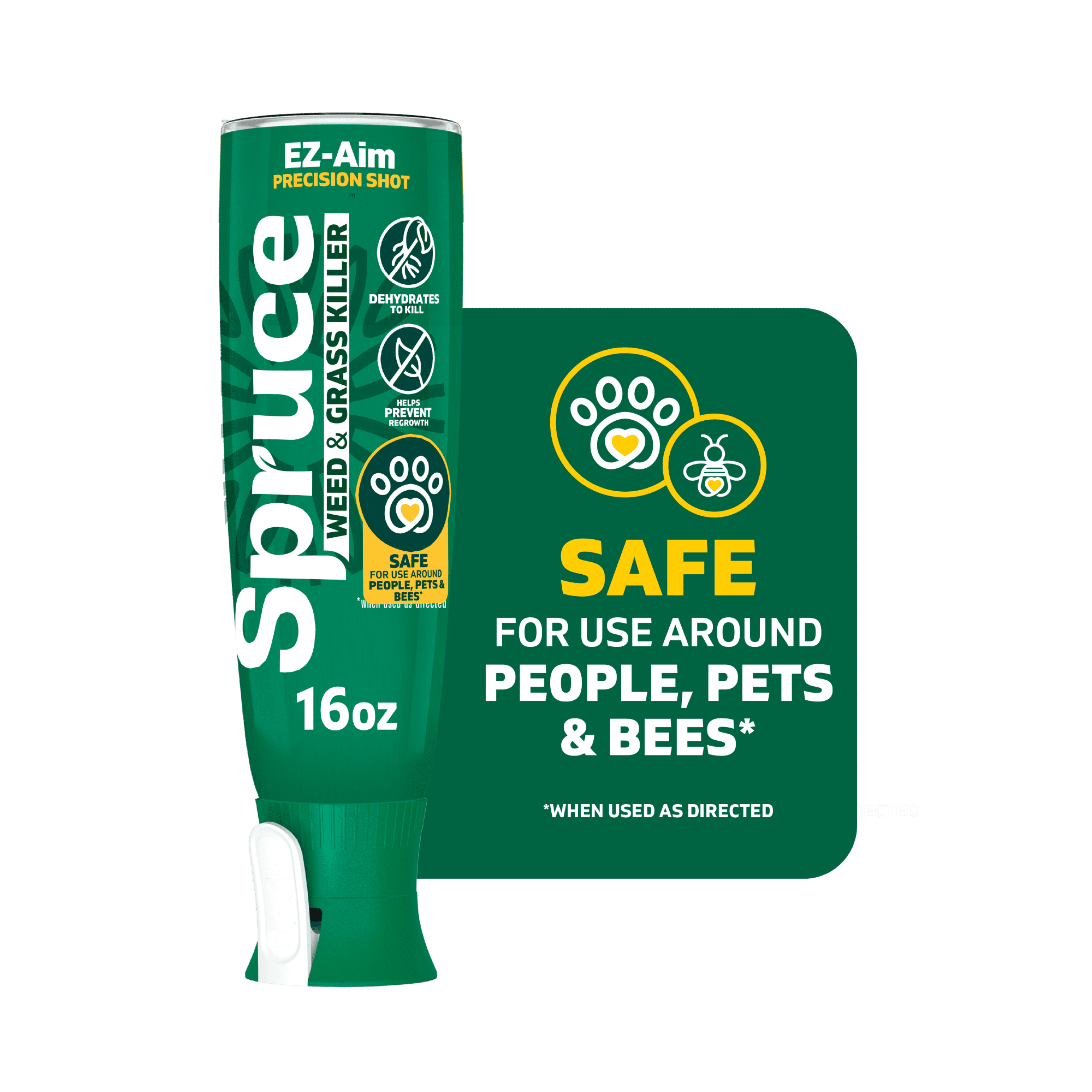 Spruce EZ-AIM Grass and Weed Killer Spray 16 oz - Walmart.com