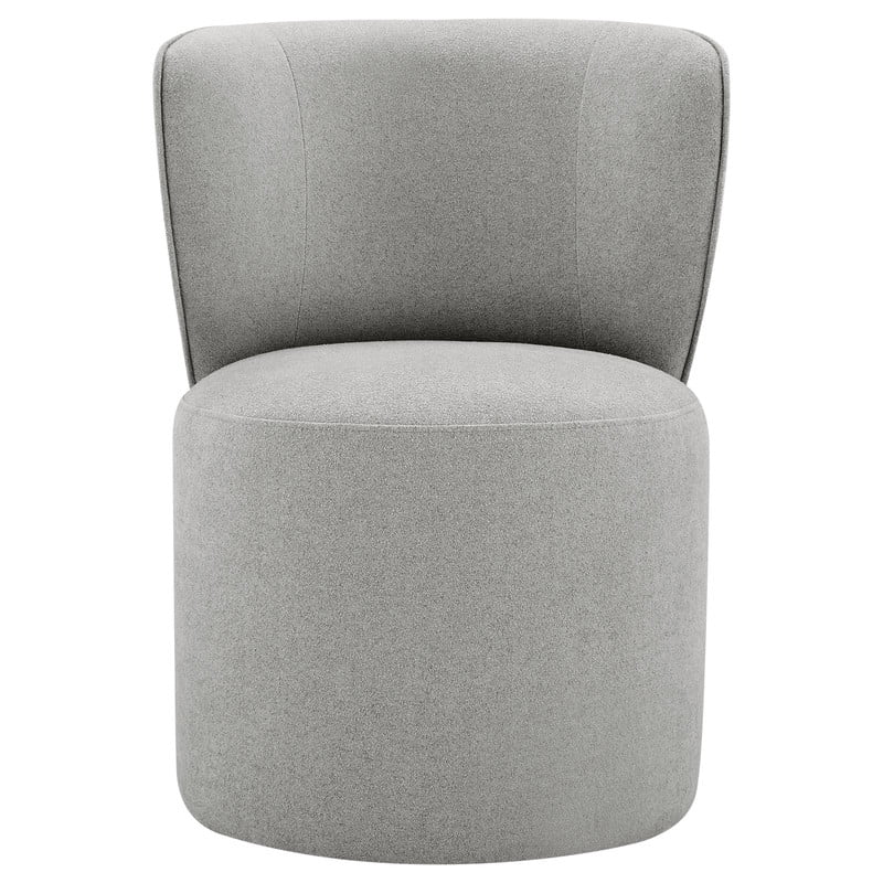 Spruce & Spring Luckett Upholstered Caster Dining Chair Indoor Fabric Dining Chair