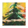 thumbnail image 1 of Spruce Tree in Spring - Canvas, 1 of 10