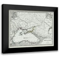 thumbnail image 1 of Spruner 24x20 Black Modern Framed Museum Art Print Titled - Ancient Middle East - Spruner 1865, 1 of 5