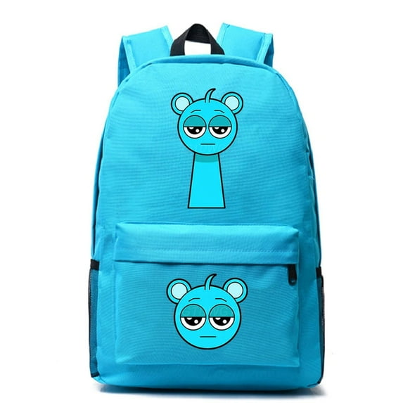 Sprunki Backpack Sprunki Game Pattern Multi-function Cartoon Schoolbag Large Capacity Lightweight Backpack for School, Work, Travel