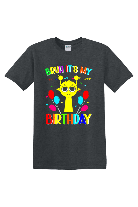 Sprunki Celebration Party Character Graphic Tee T-Shirt