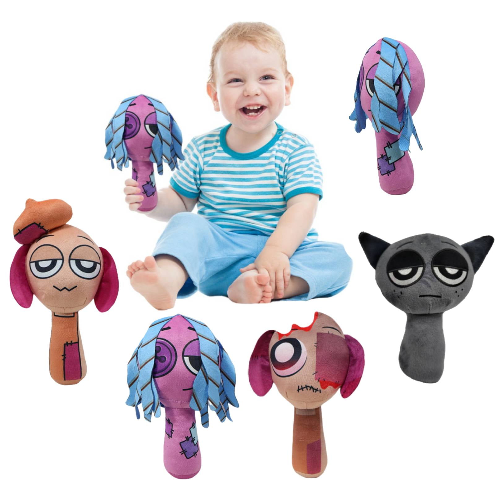 Sprunki Collectibles Toys Game Sprunki Plush Set Sprunki Plush Sprunki ...