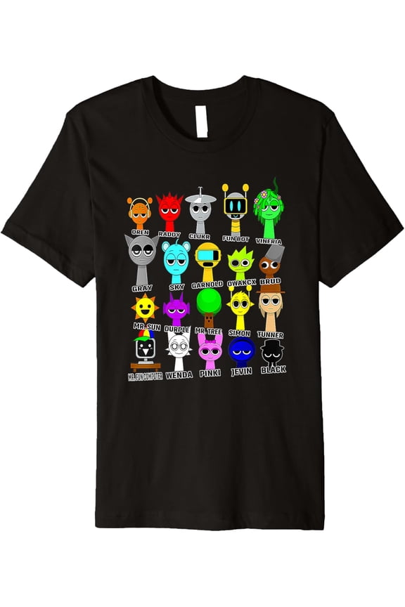 Sprunki Funny Toys For Boys And Girls Birthday Decoration Premium T-Shirt Unisex S-5XL Hot Trending Shirt, Vintage Birthday Gift