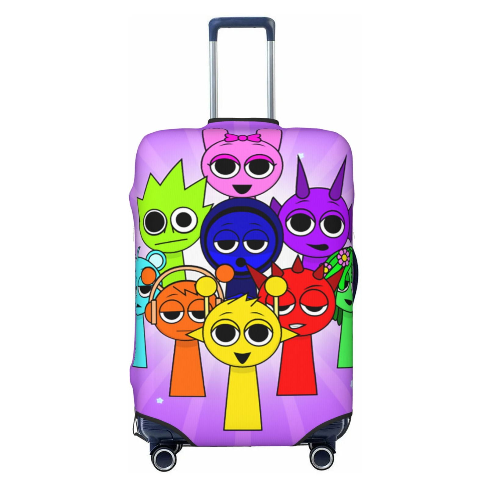 Sprunki Incredibox Luggage Suitcase Covers Elastic Washable