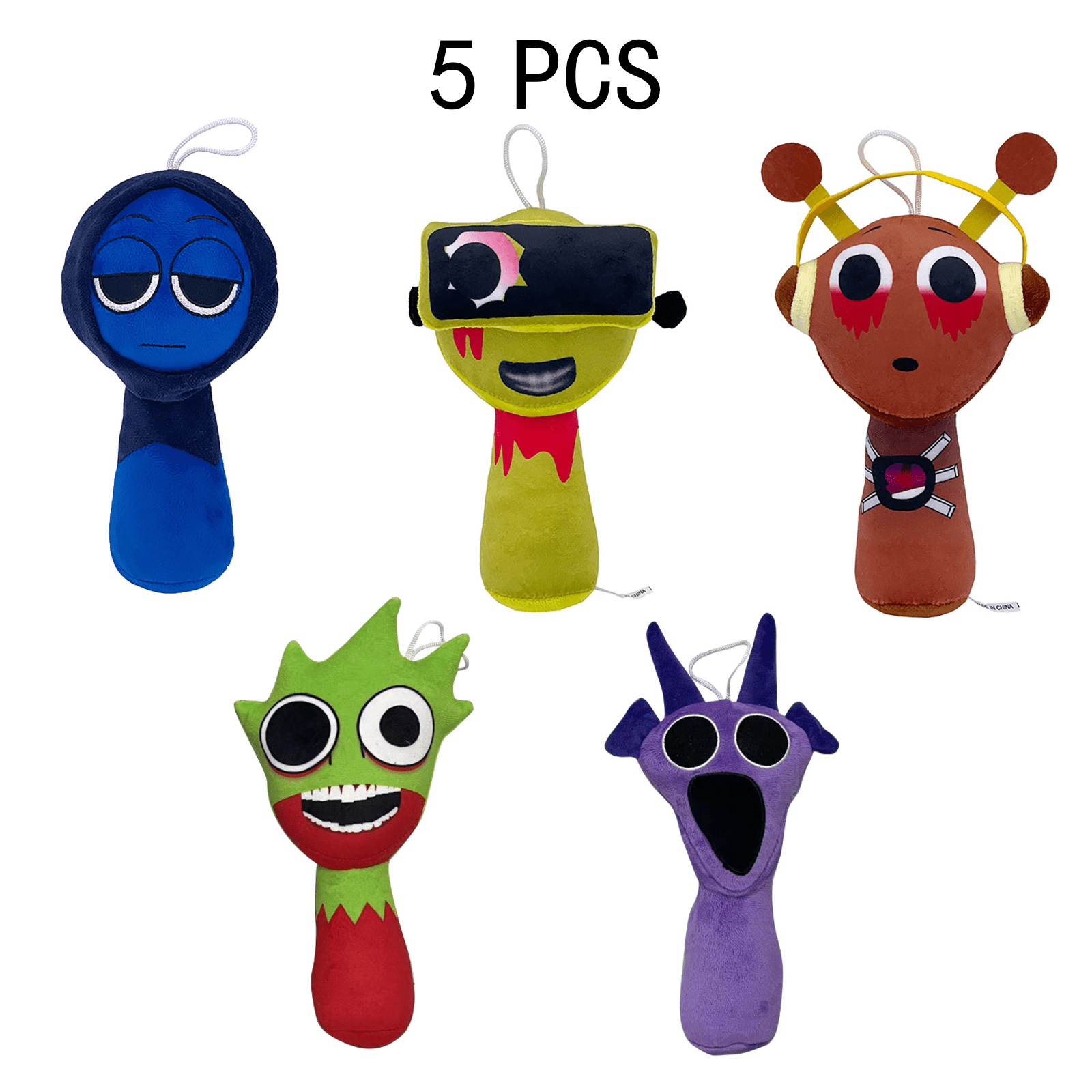 Sprunki- Oren Sprunki Plush Toy, New Monster Horror Game Stuff Figure ...