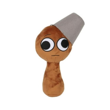 Sprunki Plush, Sprunki Game Adorable Plush Toy with Hat Soft and Cuddly Stuffed Animal for Kids and Collectors, Perfect Gift for All Ages