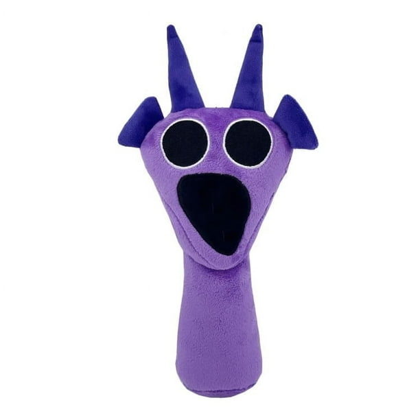 Sprunki Plush, Sprunki Game Plush, Wenda Sprunki, Sprunki Gray, for Kids (B-durple), 8.6"