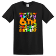 thumbnail image 1 of Sprunki Sixth Birthday Party Graphic T-Shirt, 1 of 6