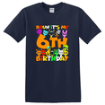 thumbnail image 1 of Sprunki Sixth Birthday Party Graphic T-Shirt, 1 of 6
