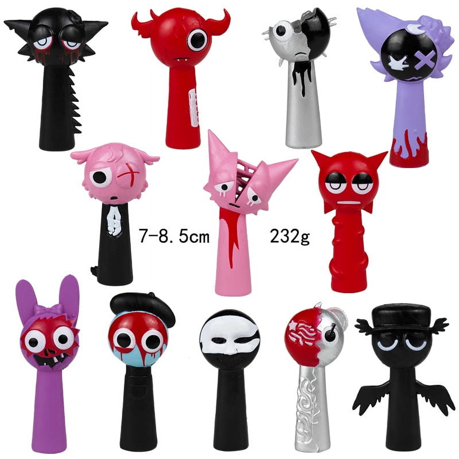 Sprunki Theme - 12Pcs Sprunki Action Figures Set Sprunki Toys Gifts ...