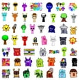Sprunky Toys Sprunky Plushies Sprunki Toy 52Pieces Graffit Stickers To ...