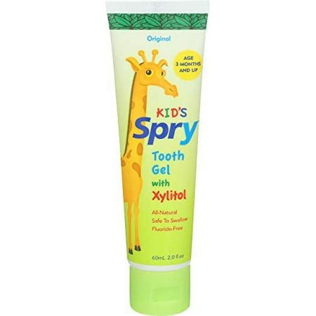 Spry Kids Tooth Gel with Xylitol, Original, 2 oz