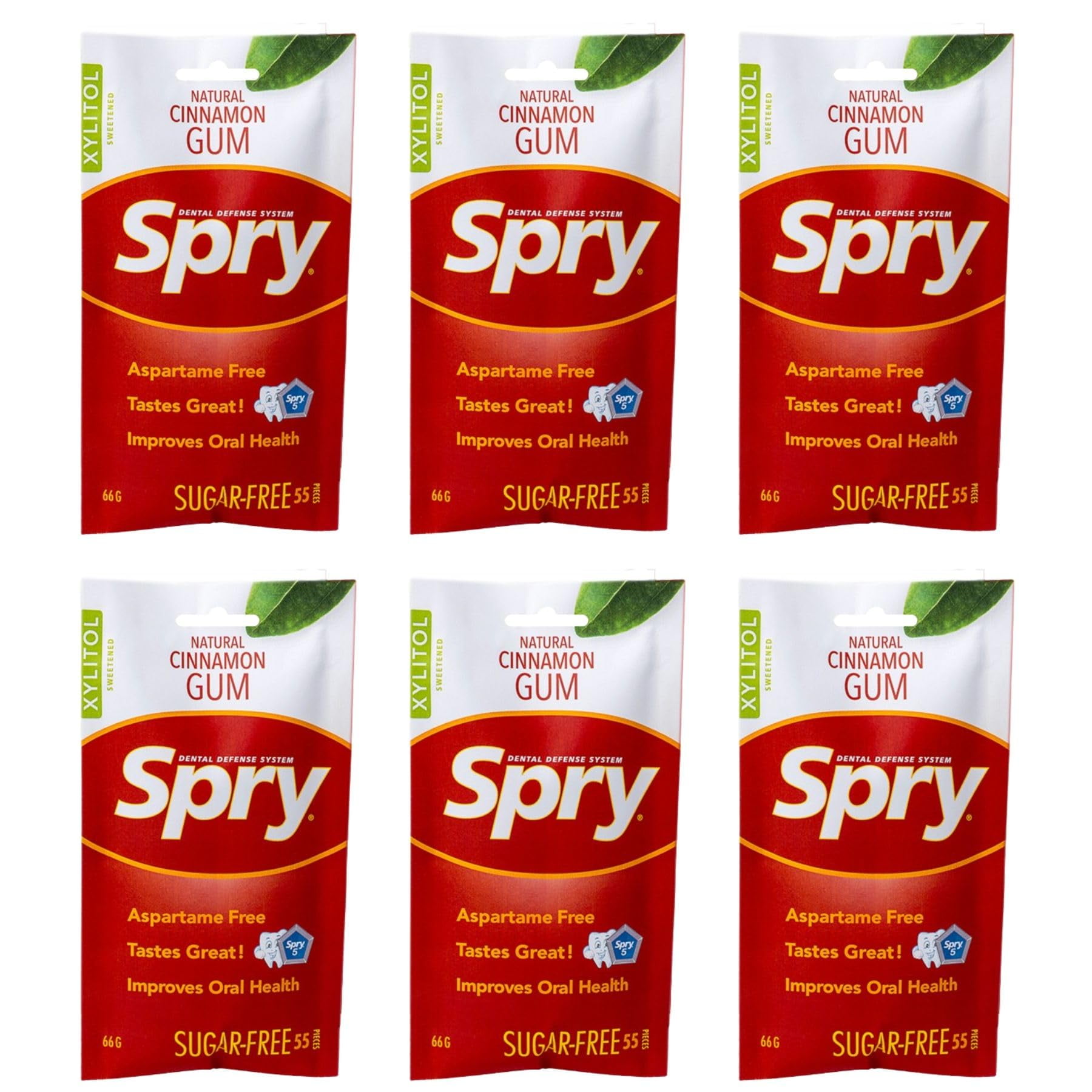 Spry On The Go Gum, Fresh Natural Xylitol Chewing Gum Dental Defense ...