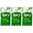 thumbnail image 1 of Spry On The Go Natural Xylitol Chewing Gum, Aspartame-Free, Sugar-Free, Spearmint, 55 Piece 3 pack, 1 of 3