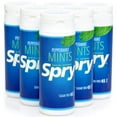 thumbnail image 1 of Spry Sugar-Free Xylitol Mints for Oral Health,Gluten-Free, Bad Breath, Peppermint 45 Count 12 Pack, 1 of 5