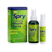 Spry Xylitol Moisturizing Mouth Spray for Adult, Natural Spearmint Bad Breath, 4.5 fl oz 1 Pack