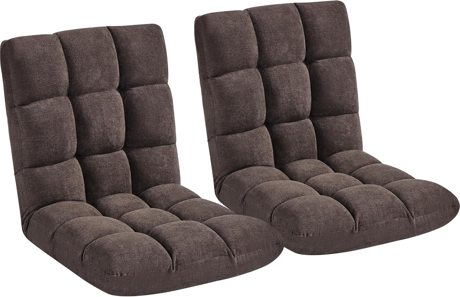 Folding Floor Chair With Back Support For Adults 6 Angles Adjustable Lazy Gaming Chair Foldable Reading Chairs For Meditation Watching And Gaming Orange