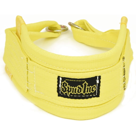 Spud Belt Squat Medium Belt for Weight Lifting Strength Training and Power Lifting Yellow