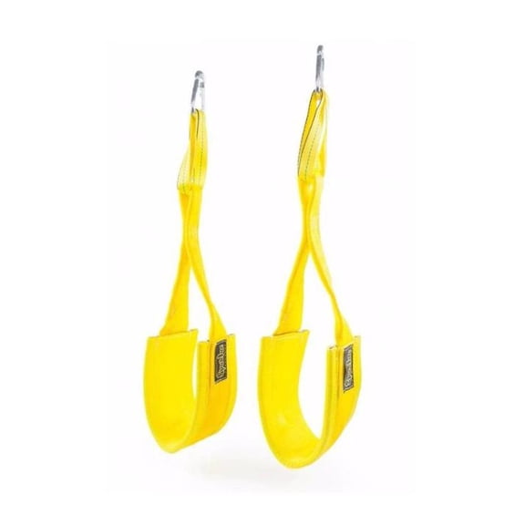 Spud Inc Heavy Duty Hanging Abdominal Straps 1 Pair Ab Strap YELLOW