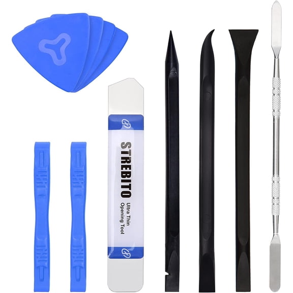 Spudger Pry Tool Kit 11 Piece Opening Tool, Plastic & Metal Spudger Tool Kit, Ultimate Prying & Open Tool for iPhone, Laptop, iPad, Cell Phone, MacBook, Tablet, Computer, Electronics Repair