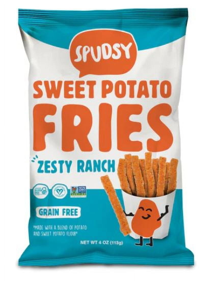 Spudsy, Sweet Potato Fries, Zesty Ranch 4 oz Bag, Vegan Gluten Free ...